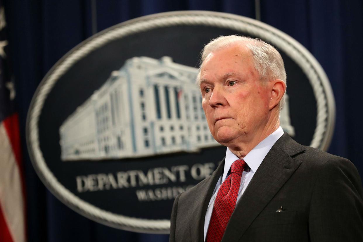 Mr Sessions is said to have led the creation of the report: Getty