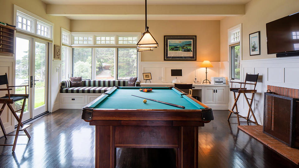 The billiards room. - Credit: Photo: Sherman Chu/Sotheby’s International Realty