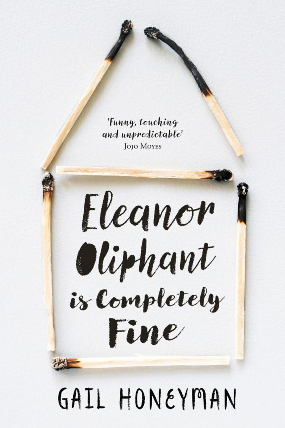 The cover of Eleanor Oliphant is Completely Fine