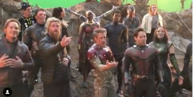 Here's Every 'Avengers: Endgame' BTS Footage Shared By The Cast To