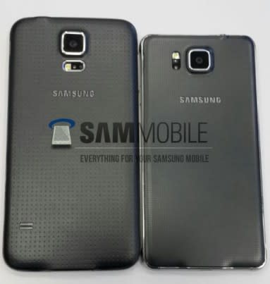 Samsung Galaxy Alpha Back