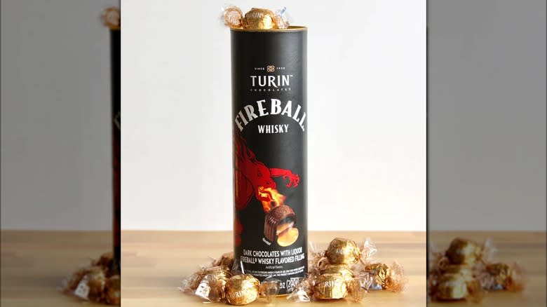 Turin Fireball Whisky chocolates