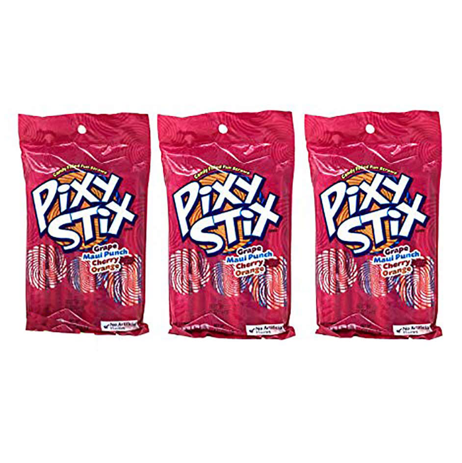 Pixy Stix, best halloween candy