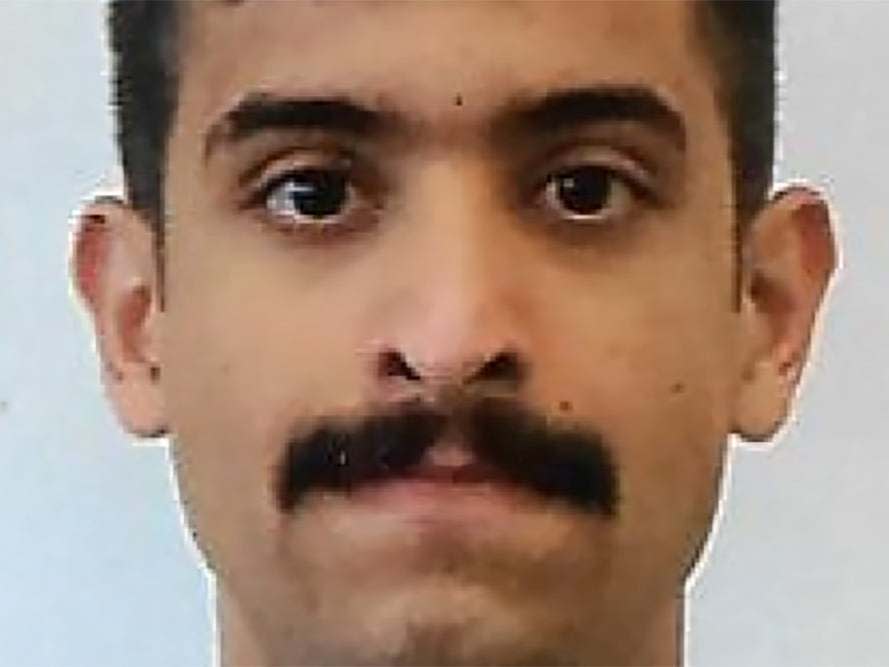 Mohammed Saeed Alshamrani, airman accused of killing three people at a US Navy base in Pensacola, Florida: Reuters