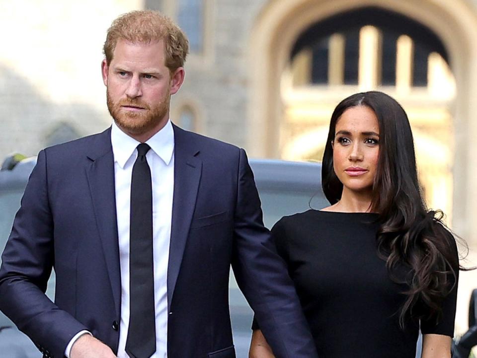 Harry and Meghan were reportedly frustrated by failed attempts at a compromise with the royal family (Getty Images)