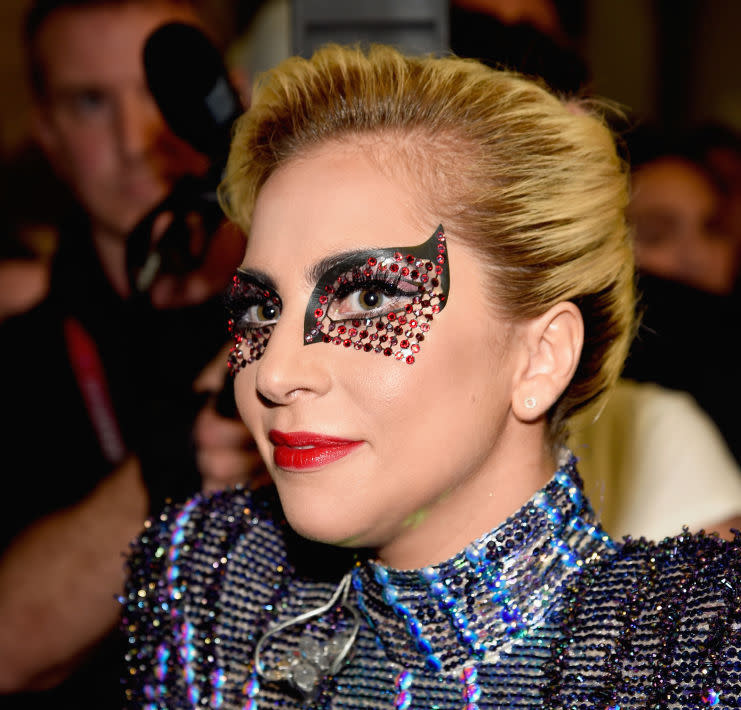 The makeup Lady Gaga wore during the Super Bowl cost more than our rent
