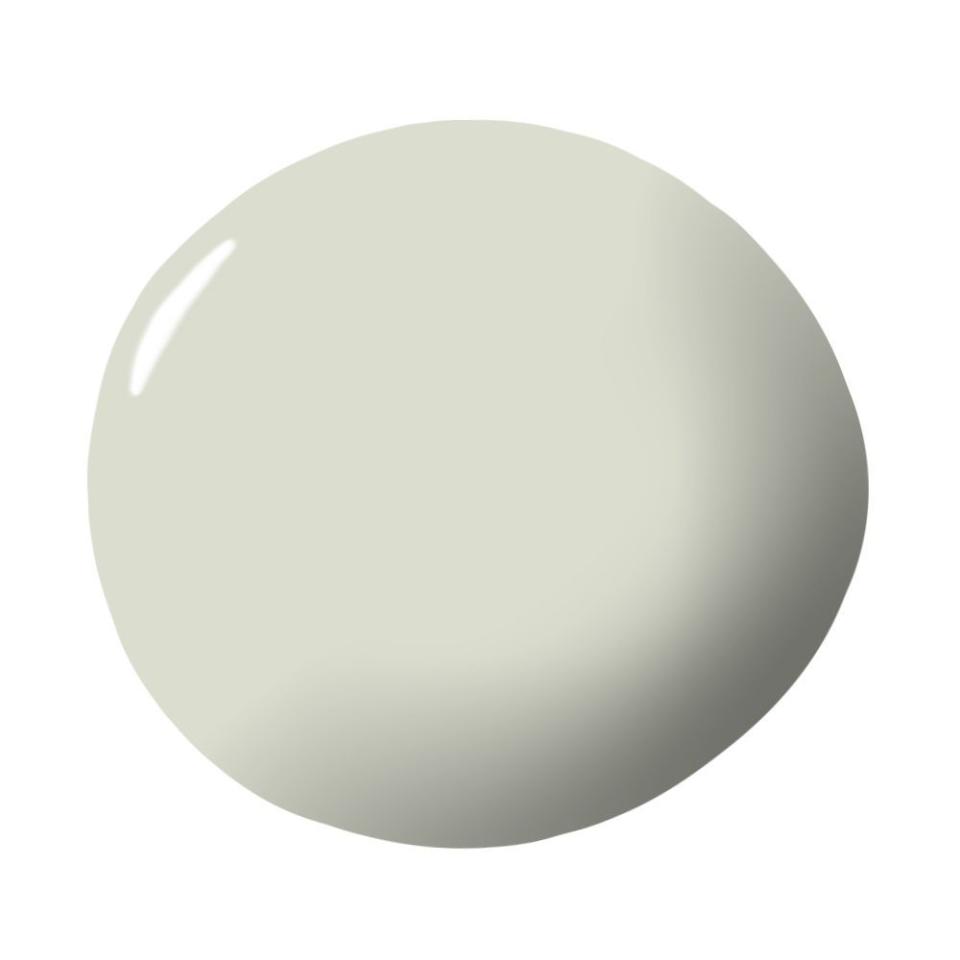 <p><strong>Benjamin Moore</strong></p><p>benjaminmoore.com</p><p><a href="https://www.benjaminmoore.com/en-us/color-overview/find-your-color/color/505/hint-of-mint?color=505" rel="nofollow noopener" target="_blank" data-ylk="slk:Shop Now;elm:context_link;itc:0;sec:content-canvas" class="link ">Shop Now</a></p>