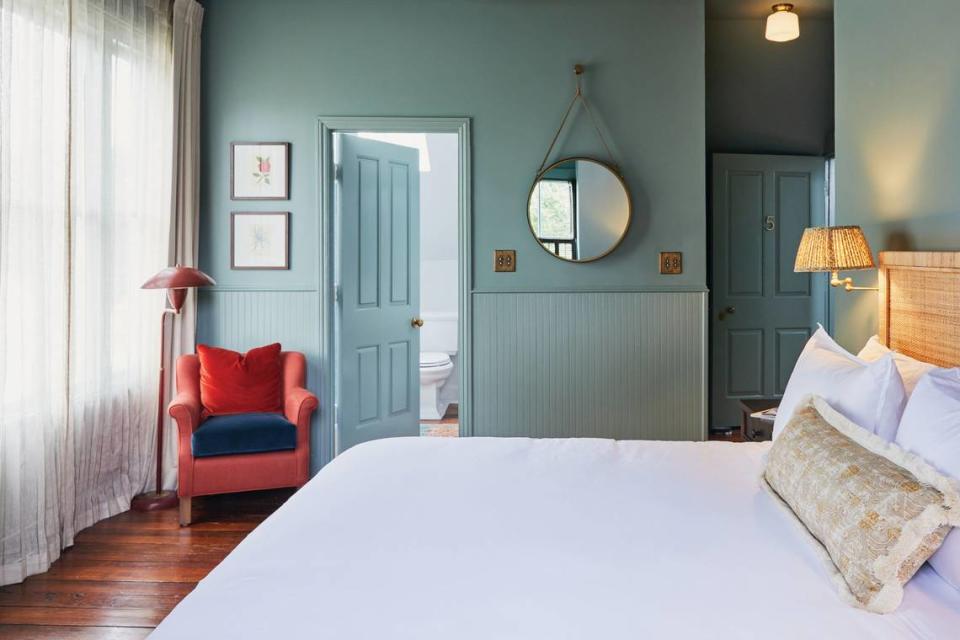 The Post House is a seven-bedroom coastal tavern and inn in Mount Pleasant’s Old Village that was recently awarded the title of being the best place to stay in South Carolina in 2023 by Travel + Leisure.