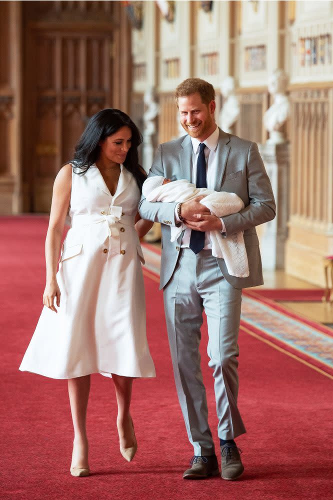 Meghan Markle, Prince Harry and Baby Sussex | Press Association via AP