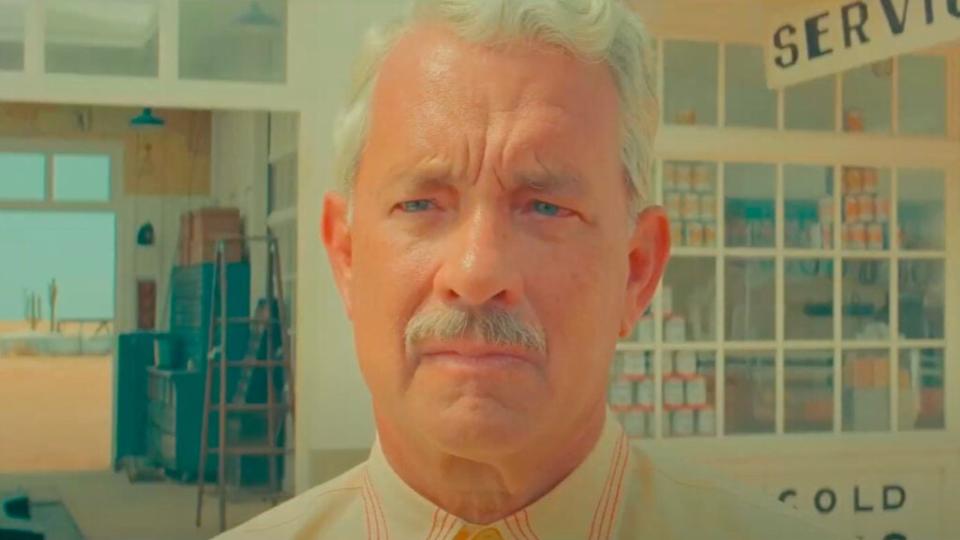 Tom Hanks in Wes Anderson’s “Asteroid City” (Focus Features)