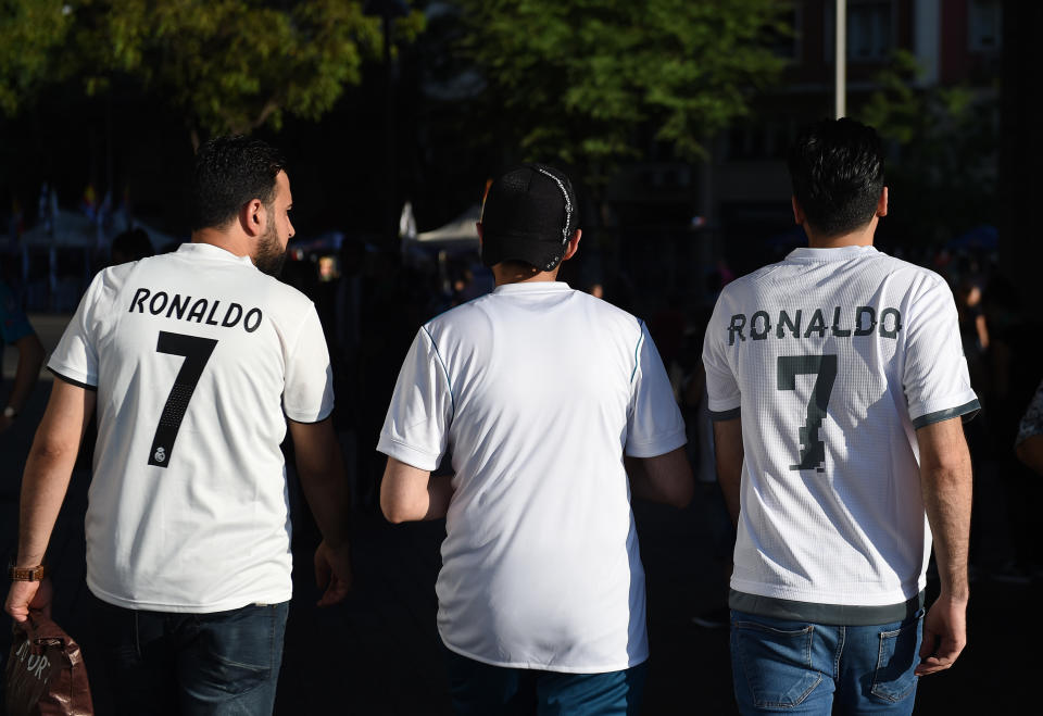 How many of Real Madrid’s millions of fans were actually just Cristiano Ronaldo fans? (Getty)