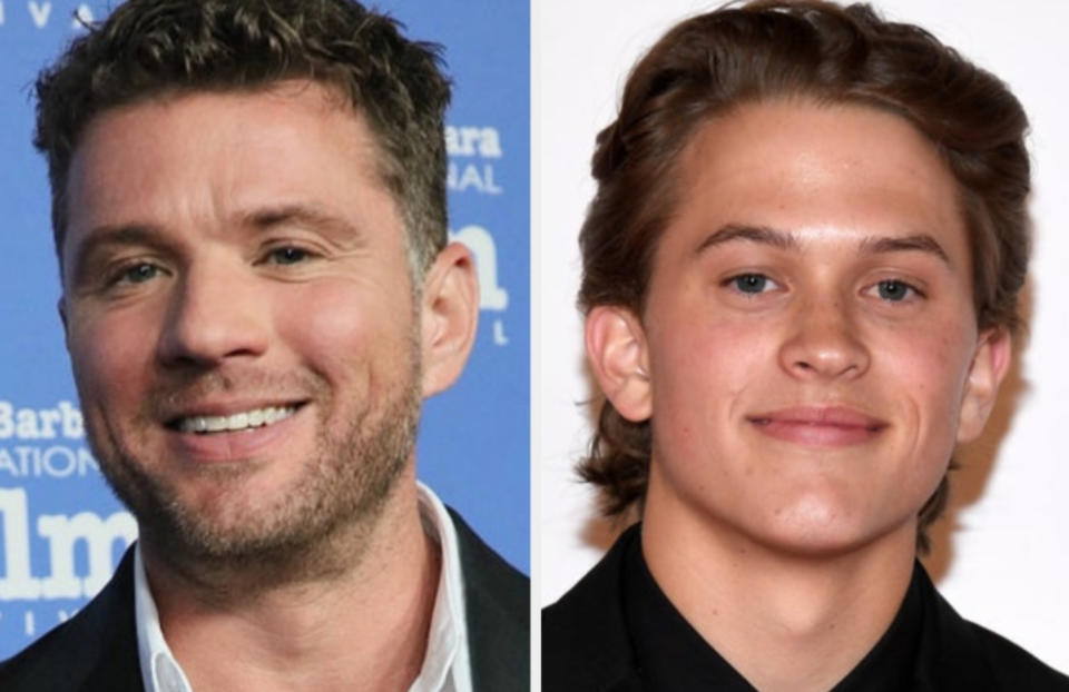 Ryan Phillippe and son Deacon Phillippe