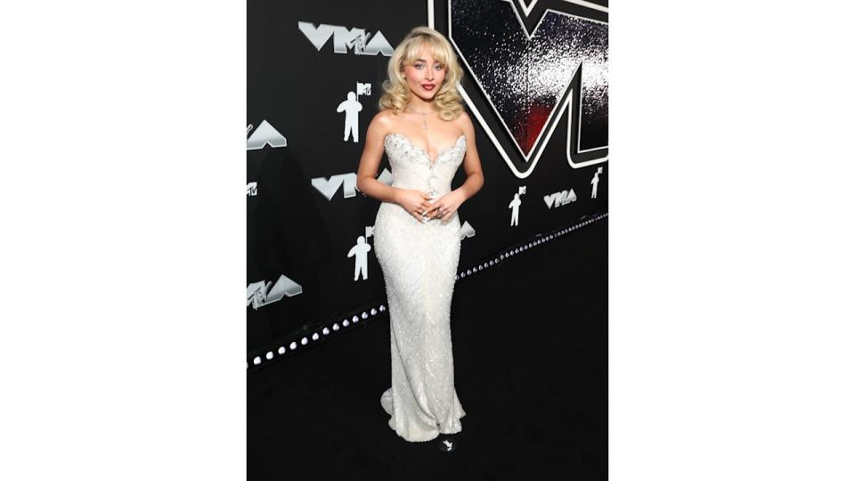 Sabrina Carpenter attends the 2024 MTV Video Music Awards at UBS Arena on September 11, 2024 in Elmont, New York. (Photo by Kevin Mazur/Getty Images for MTV)