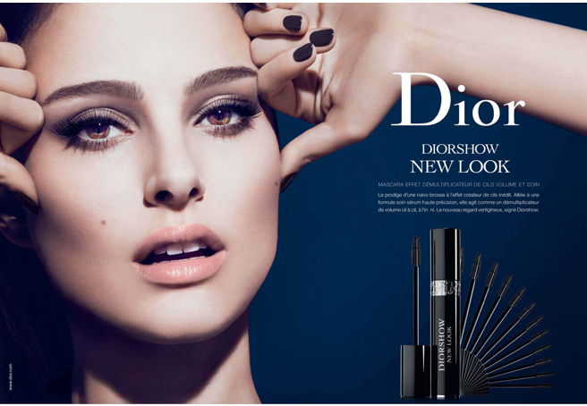 <div class="caption-credit"> Photo by: Dior</div><b>Natalie Portman's face</b>: Real talk: you will not look like this movie star if you buy Dior's mascara. To protect the few consumers who didn't already know that, the UK's Advertising Standards Authority banned the print campaign. To be fair, the campaign creatives admitted to retouching their <a href="http://yhoo.it/TcKHg8" rel="nofollow noopener" target="_blank" data-ylk="slk:cover girl's lashes;elm:context_link;itc:0;sec:content-canvas" class="link ">cover girl's lashes</a>, and as a result, were guilty of misleading consumers into thinking their lashes could be equally as long with a little brush. The good news: even Natalie Portman isn't that perfect in real life.