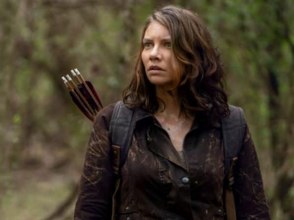 Lauren Cohan as Maggie in a still from 'The Walking Dead' (Image source: Instagram)