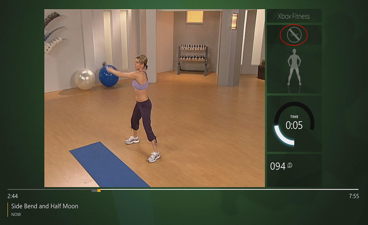 Xbox Fitness' no longer requires the Kinect