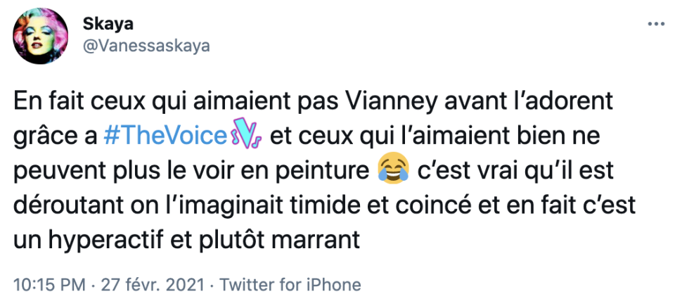 Vianney séduit les internautes par son côté déroutant. 