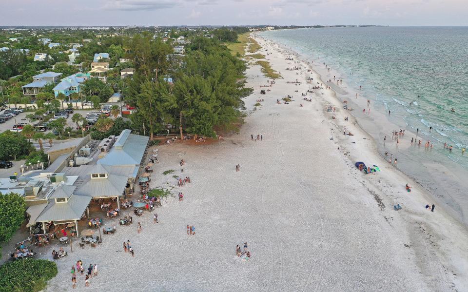 The beachfront restaurant The Sandbar on Anna Maria Island, will feature lightly fried Tampa Bay mullet for Original Eats.
