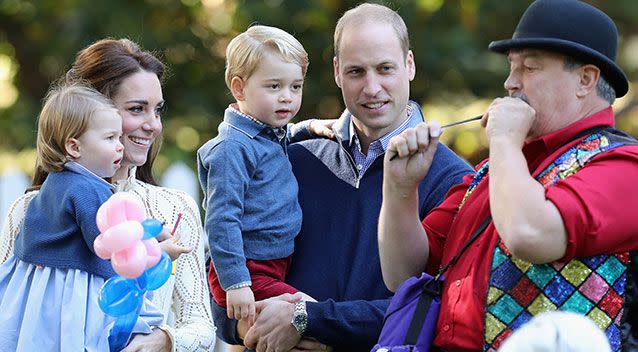 The party was for children of those fighting in the armed forces. Photo: Getty Images