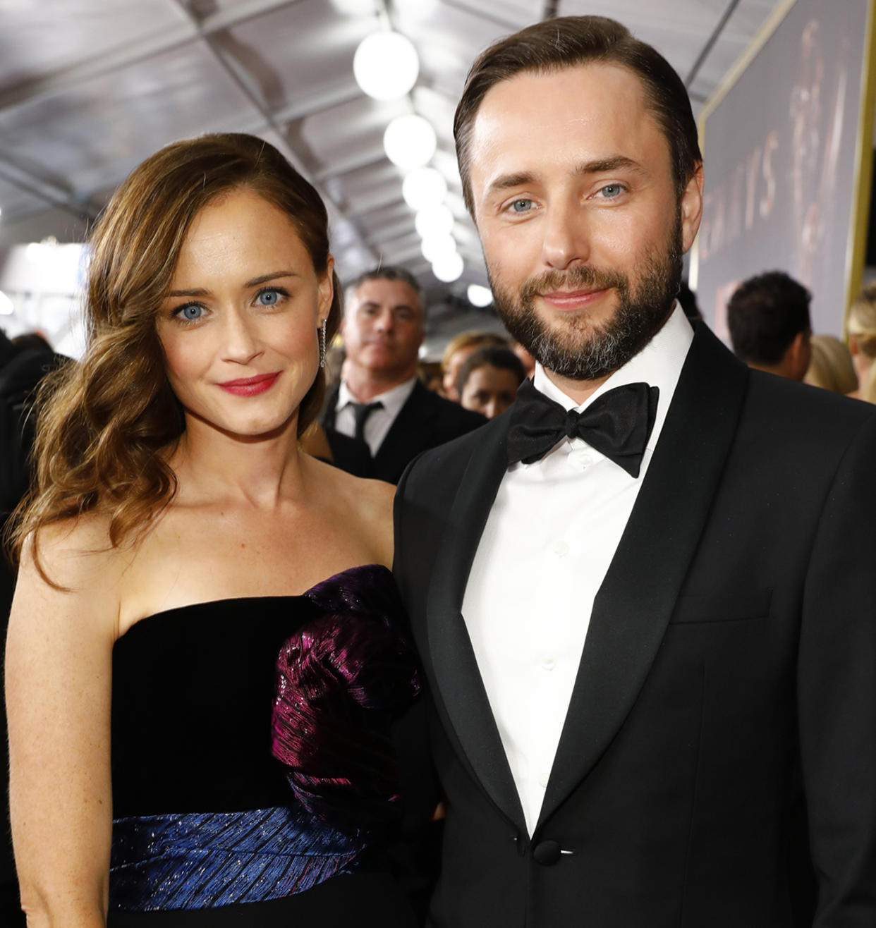 Alexis Bledel and Vincent Kartheiser (CBS via Getty Images)