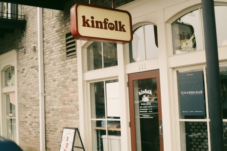 Kinfolk is located at 111 Harbor Town Square in Memphis.