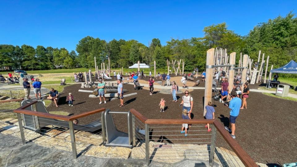 Phase one of Taylor Farm Park is complete and open to the public. (Courtesy Photo/City of New Albany)