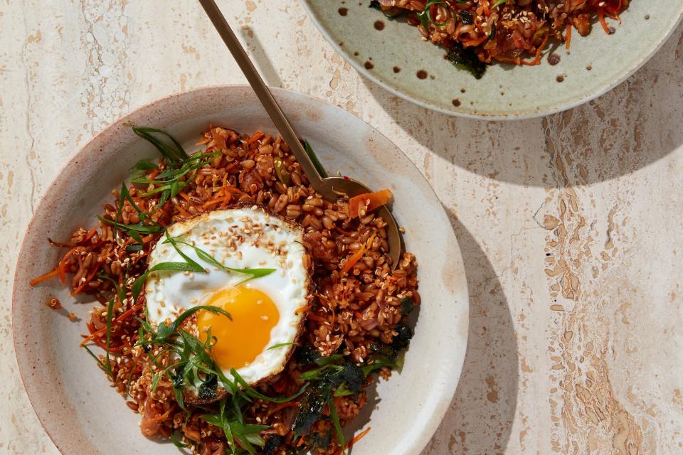 Kimchi-Fried Grains