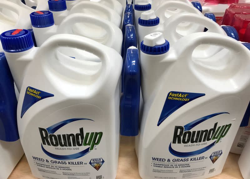 FILE PHOTO: Bayer's Roundup shown for sale in California