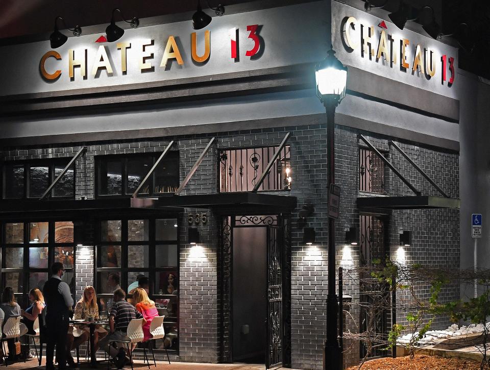 Château 13 is at at 535 13th St. W. in downtown Bradenton.