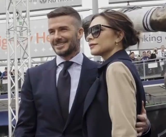 David and Victoria Beckham