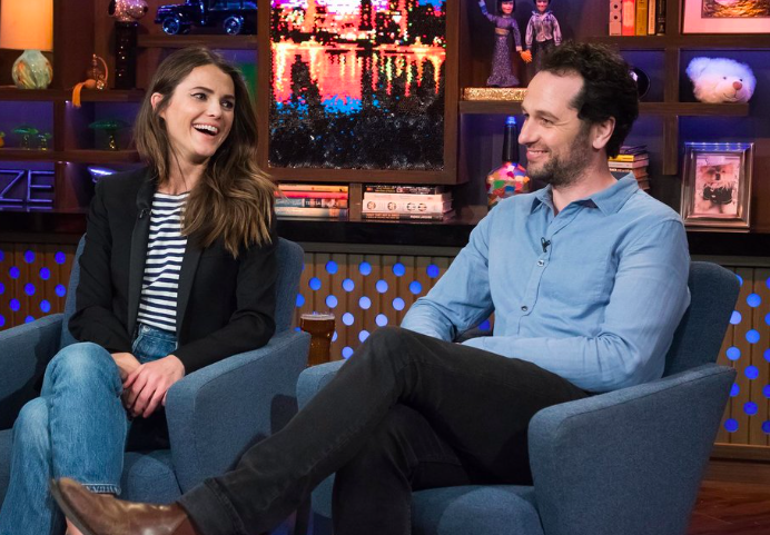 Keri Russell and Matthew Rhys talk about the beginning of their romance on 