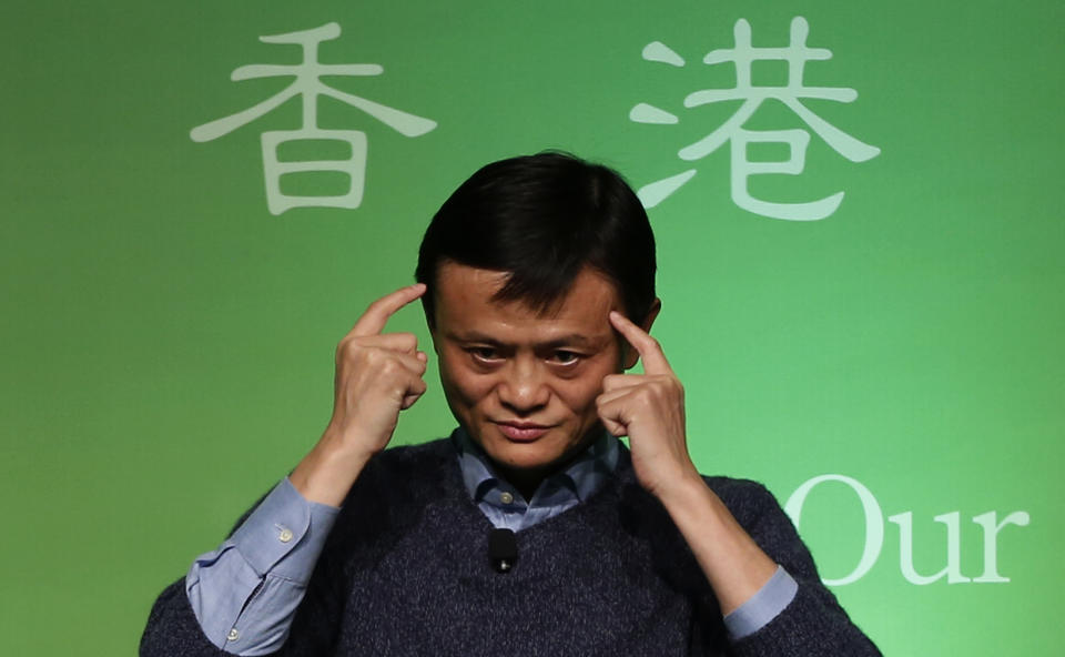 El CEO de Alibaba Group, Jack Ma. Foto: REUTERS/Bobby Yip