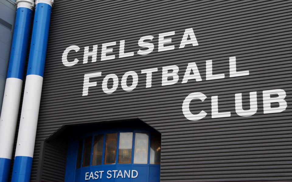 General view outside Stamford Bridge stadium