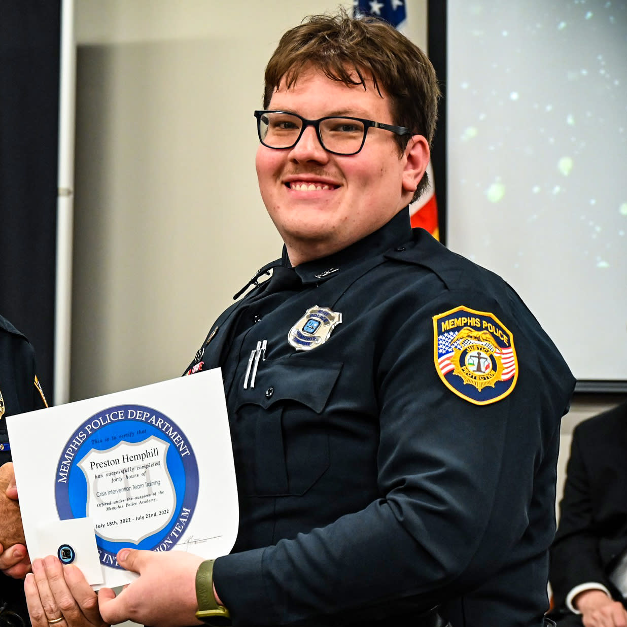 Memphis Police Officer Preston Hemphill. (Memphis Police via Facebook)