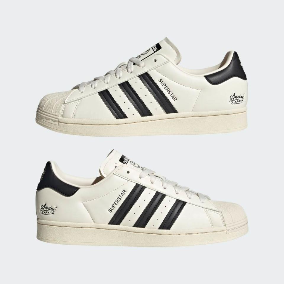 ANDRE SARAIVA X SUPERSTAR運動休閒鞋圖片來源：adidas官網