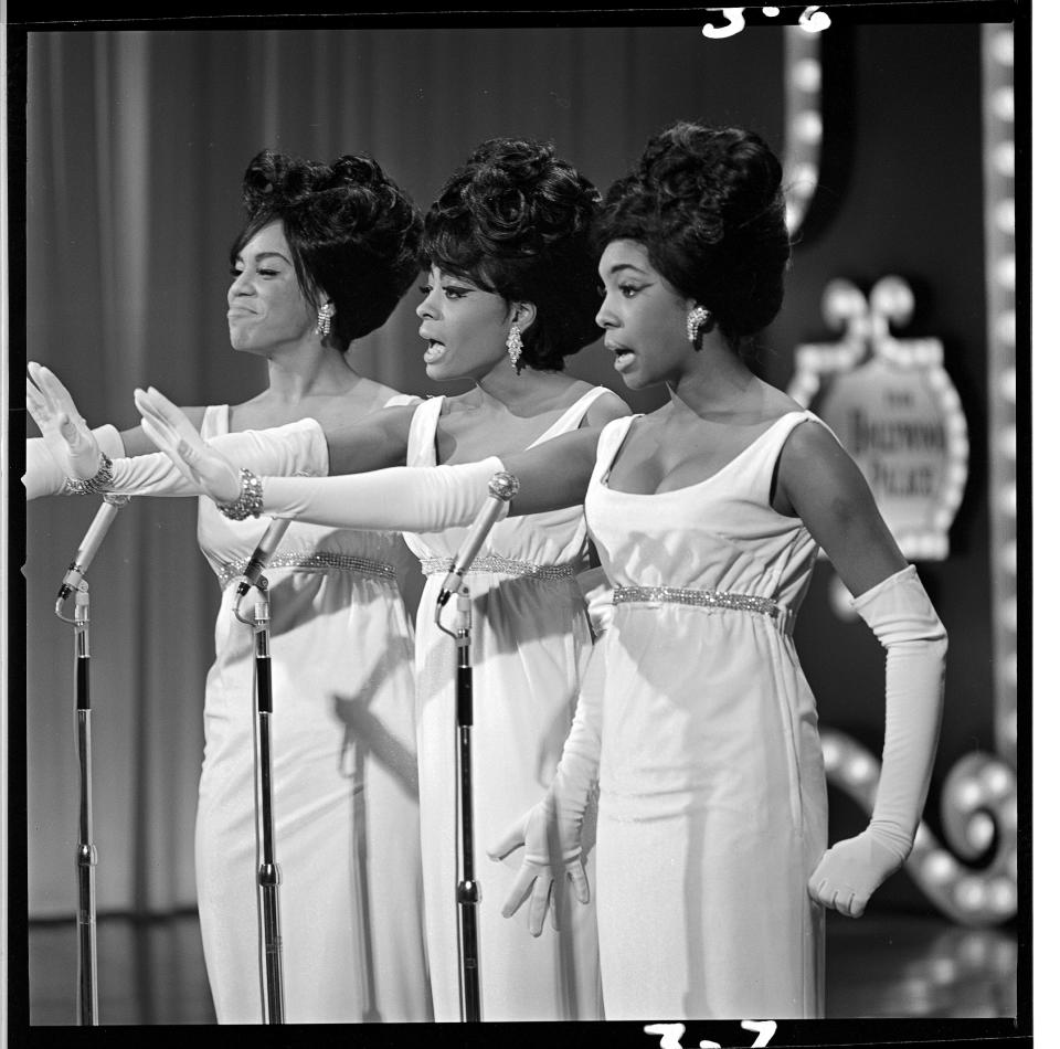 The Supremes: Florence 'Flo' Ballard, Diana Ross y Mary Wilson (Getty Images)