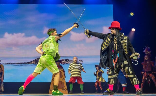Peter Pan: An Arena Spectacular: Boy George glowers for Britain in his  panto debut