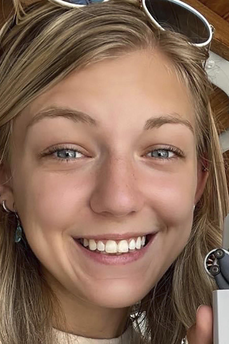 This undated photo provided by the North Port, Fla., Police Department shows Gabrielle "Gabby" Petito. Petito, 22, vanished while on a cross-country trip in a converted camper van with her boyfriend. Investigators say she last contacted her family in late August 2021 when the couple was visiting Wyoming's Grand Teton National Park. Much of their trip was documented on social media accounts that abruptly ceased. (Courtesy of North Port Police Department via AP)