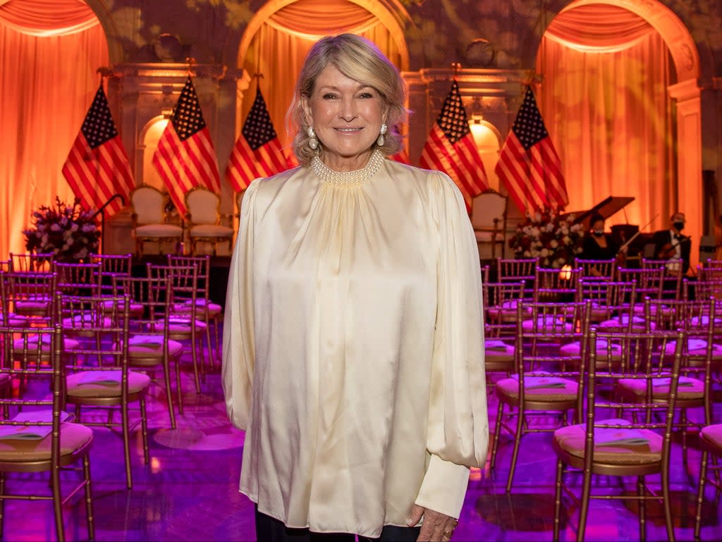 Martha Stewart says the key is to ‘look effortless' (Getty Images for The Dwight D. O)