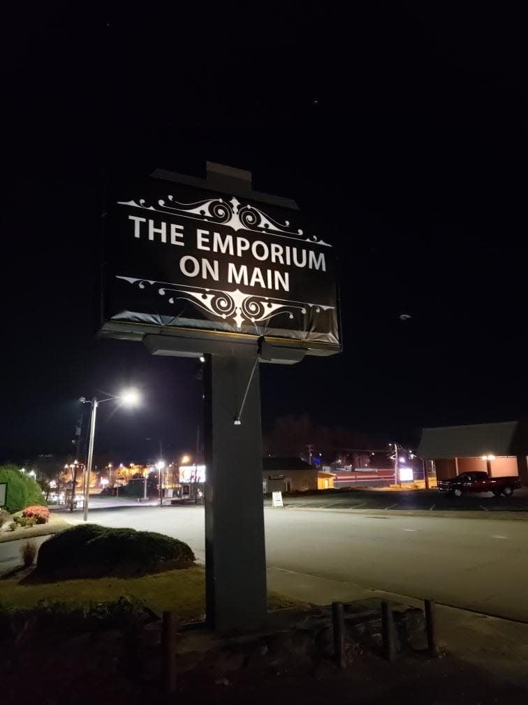The Emporium on Main is located at 414 S. Main St. in Hendersonville.