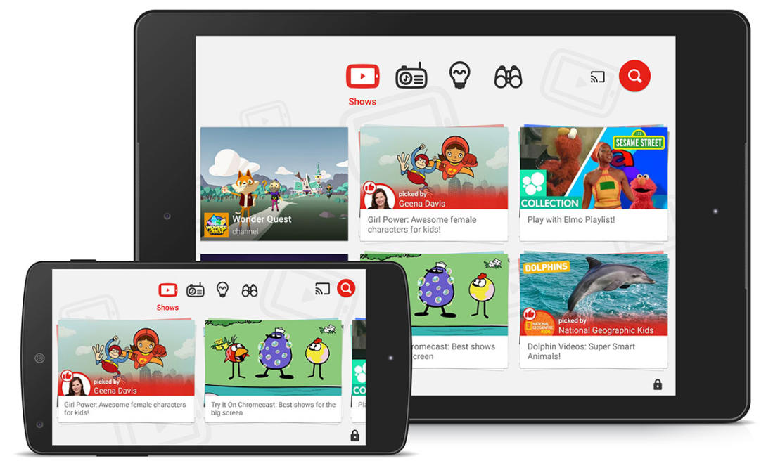 Bedre Ærlig medarbejder YouTube Kids streams content on Chromecast, Apple TV and more | Engadget