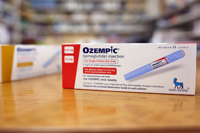 <p>Mario Tama/Getty</p> Type-2 diabetes drug Ozempic.