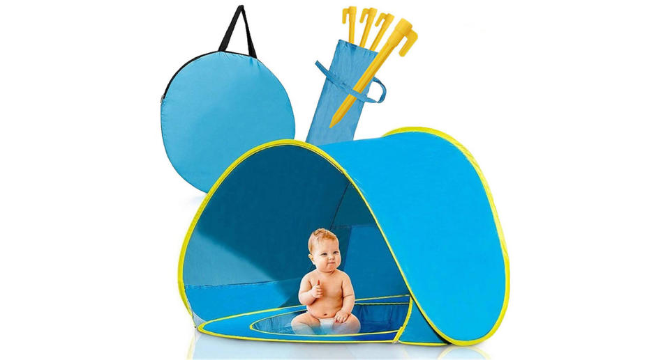 Homoned Pop Up Baby tent with SPF50 protection, £17.49