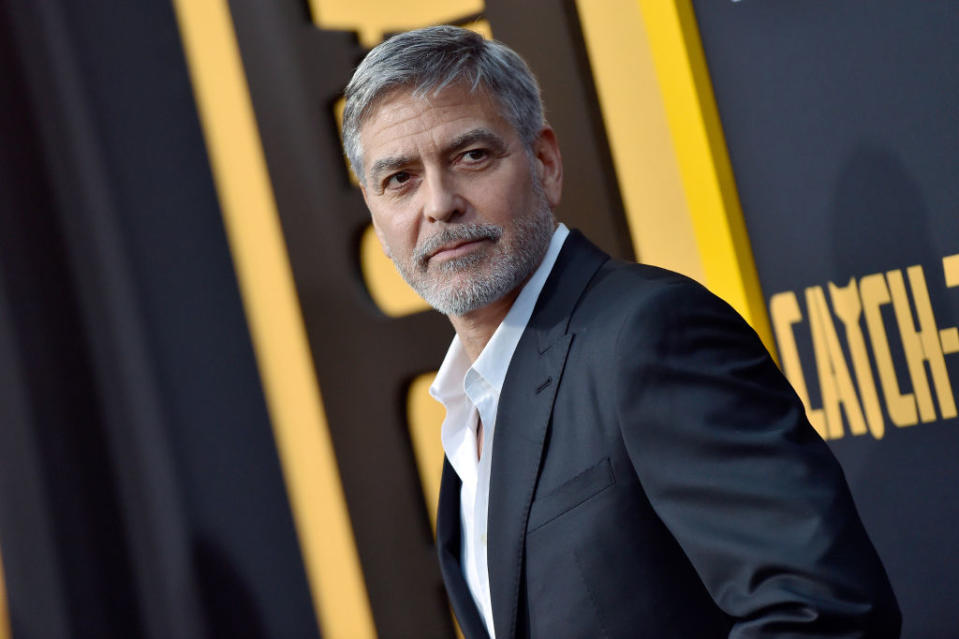 George Clooney has weighed in on the leaked recording of Tom Cruise. (Photo: Axelle/Bauer-Griffin/FilmMagic) 