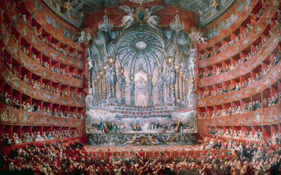 Musical Fete (1747) by Giovanni Paolo Pannini - De Agostini