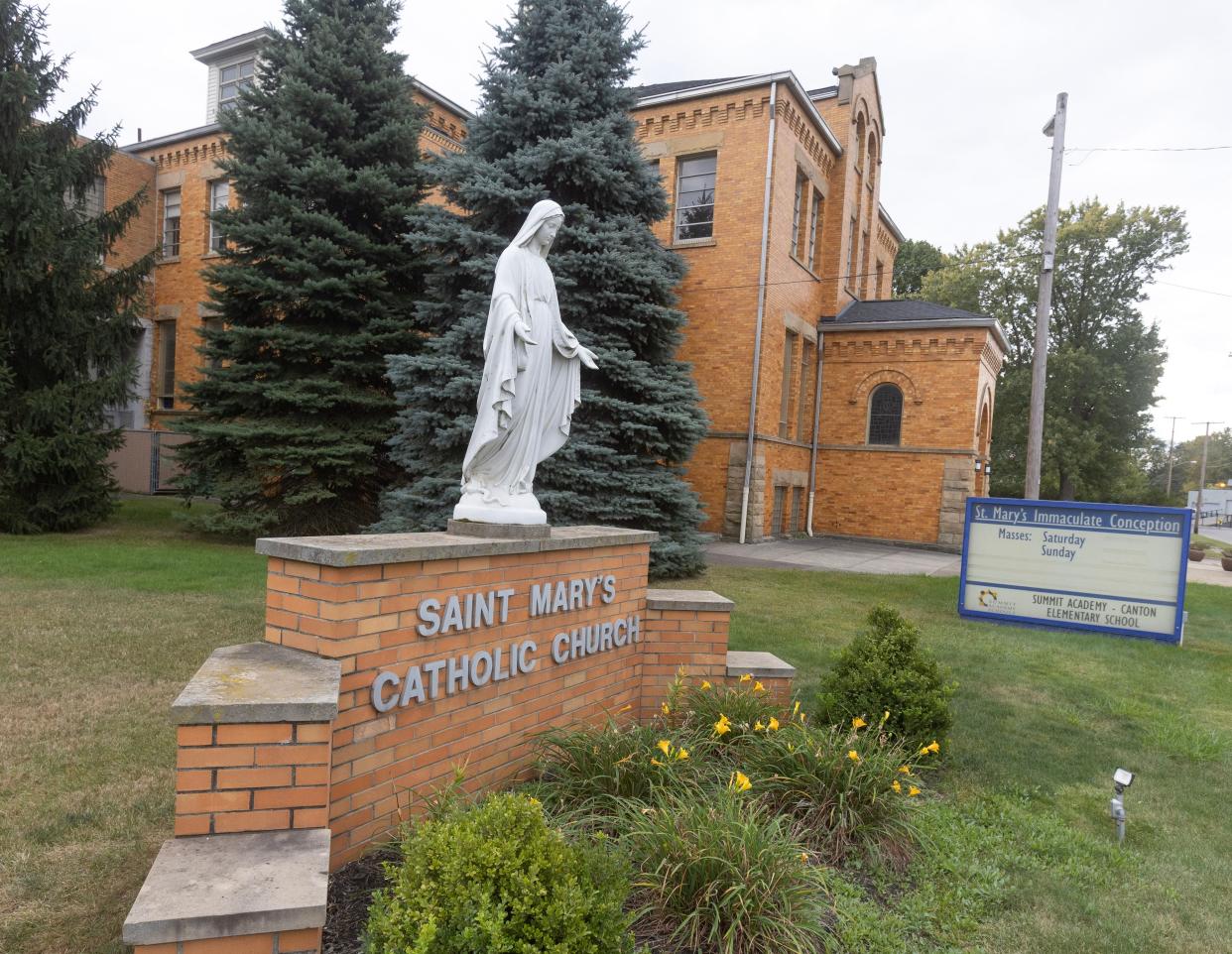 The Catholic Diocese of Youngstown plans to close St. Mary of the Immaculate Conception Church at 1602 Market Ave. S in Canton.