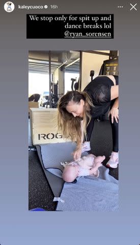 <p>Kaley Cuoco/Instagram</p> Kaley Cuoco and Matilda.