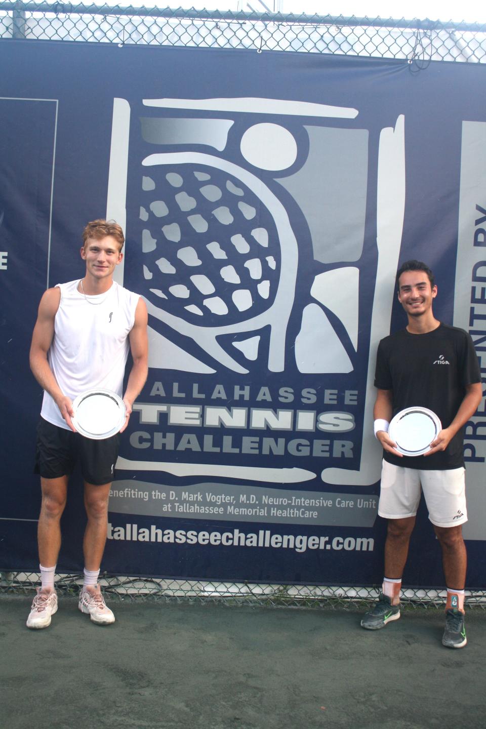 The Tallahassee Tennis Challenger crowed its 2024 doubles champions at Forestmeadows Tennis Complex.