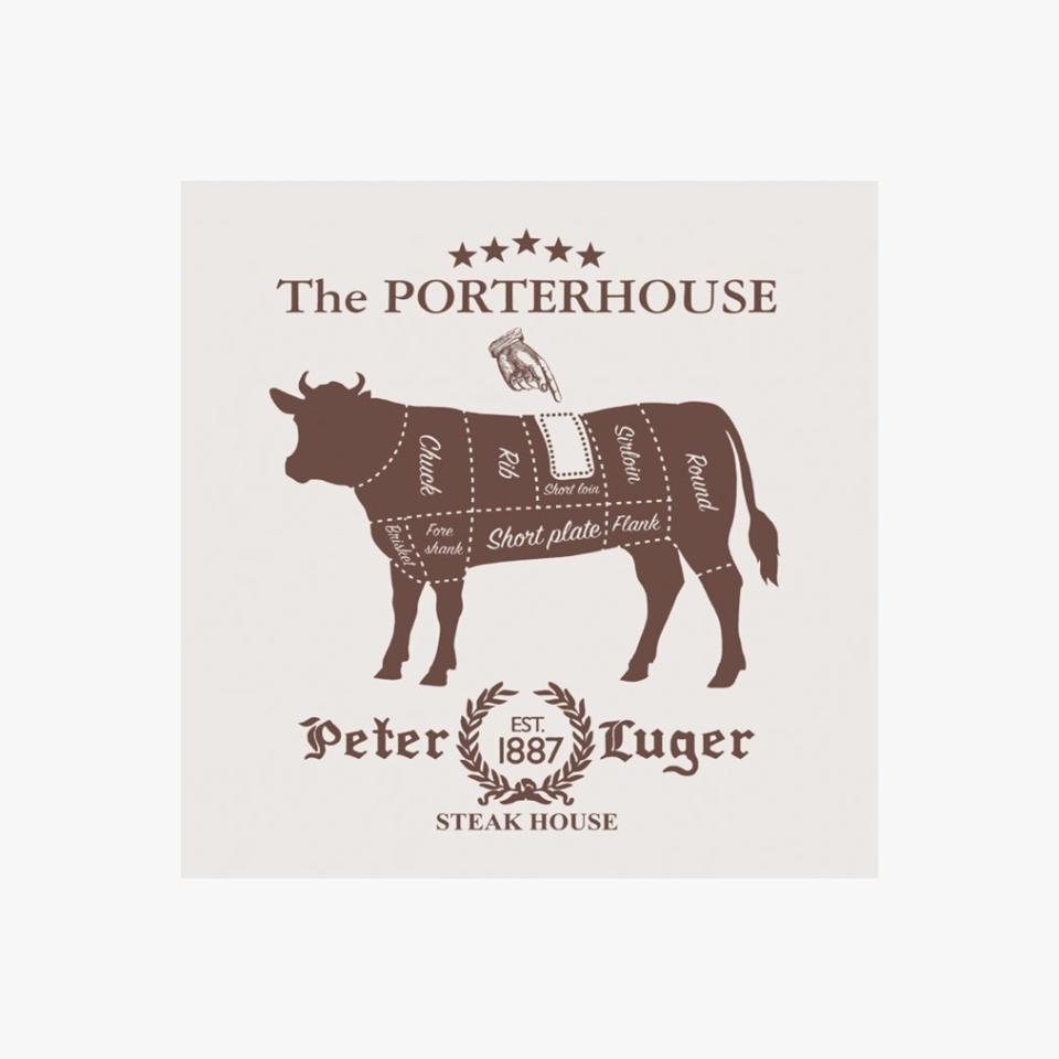 Peter Luger Steak House USDA Prime dry-aged strip steaks