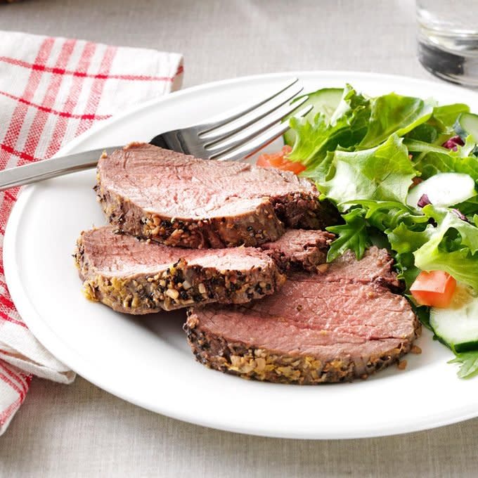 Peppered Beef Tenderloin Roast